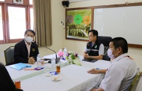 รูปภาพ : มทร.ล้านนา เชียงราย ประชุมความร่วมมือร่างข้อเสนอโครงการวิจัย ระบบฆ่าเชื้อห้องตรวจเชื้อ covid-19 รพ.แม่ลาว