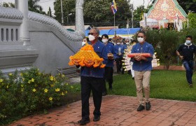 รูปภาพ : มทร.ล้านนา สืบสานประเพณีทางพระพุทธศาสนา จัดพิธีทอดกฐิน ประจำปี 2564 ณ วัดสถารศ จังหวัดน่าน