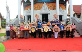 รูปภาพ : งานพิธีถวายผ้ากฐิน มทร.ล้านนา ประจำปี 2564 ณ วัดสถารศ  ตำบลในเวียง อำเภอเมืองน่าน จังหวัดน่าน วันที่ 6 พ.ย. 64 