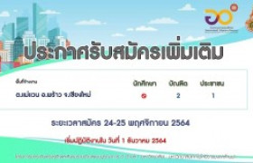 รูปภาพ : มทร.ล้านนา ประกาศรับสมัครบุคคลโครงการยกระดับเศรษฐกิจและสังคมรายตำบลแบบบูรณาการ (1 ตำบล 1 มหาวิทยาลัย) พื้นที่จ้างงาน ต.แม่แวน อ.พร้าว จ.เชียงใหม่