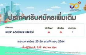 รูปภาพ : มทร.ล้านนา ประกาศรับสมัครบุคคลโครงการยกระดับเศรษฐกิจและสังคมรายตำบลแบบบูรณาการ (1 ตำบล 1 มหาวิทยาลัย) พื้นที่จ้างงาน ต.ยุหว่า อ.สันป่าตอง จ.เชียงใหม่