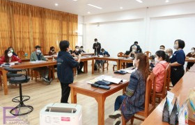 รูปภาพ : สาขาอุตสาหกรรมเกษตร คณะวิทยาศาสตร์และเทคโนโลยีการเกษตร มทร.ล้านนา ลำปาง จัดโครงการฝึกอบรมเชิงปฏิบัติการ เรื่อง กระบวนการแปรรูปกาแฟด้วยการใช้ยีสต์ แก่ผู้ประกอบการ นักวิชาการ นักศึกษา และประชาชนทั่วไป