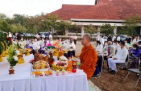 รูปภาพ : มทร.ล้านนา น่าน ร่วมพิธีทำบุญอาคารศาลากลางจังหวัดน่าน วันที่ 24 ธ.ค. 2564 ณ ศาลากลางจังหวัดน่าน