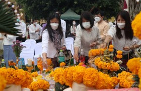 รูปภาพ : มทร.ล้านนา เชียงราย เข้าร่วมพิธีทำบุญสืบชะตาเมืองเชียงราย ณ วัดร้องหลอด อำเภอพาน จังหวัดเชียงราย 