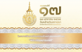 รูปภาพ : คลิปวิดีโอ : พิธีเจริญพุทธมนต์ “โครงการสืบสานวัฒนธรรมล้านนา...ครบรอบปีที่ ๑๗