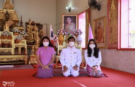 รูปภาพ : มทร.ล้านนา ตาก ร่วมพิธีเจริญพระพุทธมนต์สมโภชพระพุทธรูปประจำจังหวัดตาก เฉลิมพระเกียรติสมเด็จพระนางเจ้าฯ พระบรมราชินี