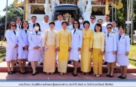 รูปภาพ : มทร.ล้านนา ร่วมพิธีถวายผ้าพระกฐินพระราชทาน ประจำปี 2565 ณ วัดป่าดาราภิรมย์ เชียงใหม่