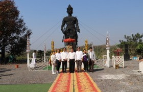 รูปภาพ : มทร.ล้านนา เชียงราย เข้าร่วมพิธีหล่อพระเศียรองค์พระญามังรายหลวงและร่วมบุญโรงทาน