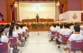 รูปภาพ : บรรยากาศการซ้อมย่อยพิธีมอบปริญญาบัตร มทร.ล้านนา เชียงใหม่ ปีการศึกษา 2563-2564