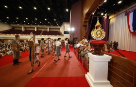 รูปภาพ : ประมวลภาพ ซ้อมใหญ่พิธีมอบปริญญาบัตร แก่ผู้สำเร็จการศึกษา ปีการศึกษา 2564