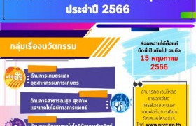 รูปภาพ : วช. ประชาสัมพันธ์นิสิต นักศึกษา ระดับปริญญาตรี และระดับบัณฑิตศึกษา ส่งผลงงานนวัตกรรมเข้าร่วมในกิจกรรมการประกวดผลงานนวัตกรรมสายอุดมศึกษา ประจำปี 2566 