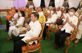 รูปภาพ : มทร.ล้านนา น่าน ร่วมพิธีบำเพ็ญกุศลออกเมรุพระราชทานเพลิงศพ พระธรรมนันทโสภณ (มนต์ คุณธาโร) อดีตเจ้าอาวาสวัดพระธาตุช้างค้ำวรวิหาร อดีตเจ้าคณะจังหวัดน่าน อดีตที่ปรึกษาเจ้าคณะภาค 6