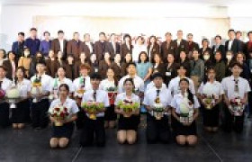 รูปภาพ : คณะบริหารธุรกิจฯ จัดพิธีไหว้ครูประจำปีการศึกษา 2566