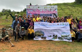 รูปภาพ : โครงการส่งเสริมการสร้างจิตอาสาพัฒนาชุมชนเพื่อคนพื้นที่สูงภายใต้กลุ่มงานใต้ร่มพระบารมี มทร.ล้านนา พิษณุโลก ..ดำเนินกิจกรรมสำรวจและจัดทำข้อมูลพื้นฐานพื้นที่บ้านใหม่ร่องกล้า ต.เนินเพิ่ม อ.นครไทย  จ.พิษณุโลก 