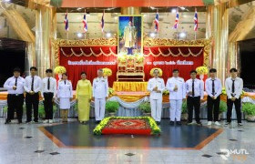 รูปภาพ : มทร.ล้านนา ตาก ร่วมพิธีจุดเทียนเพื่อน้อมรำลึกในพระมหากรุณาธิคุณในหลวงรัชกาลที่ 9 เนื่องในวันนวมินทรมหาราช