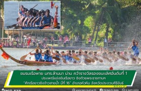 รูปภาพ : ชมรมเรือพาย มทร.ล้านนา น่าน คว้ารางวัลรองชนะเลิศอันดับที่ 1 ประเพณีแข่งขันเรือยาว ชิงถ้วยพระราชทาน “ศึกเรือยาวชิงจ้าวสายน้ำ ปีที่ 16” จ.ประจวบคีรีขันธ์