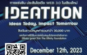 รูปภาพ : ประชาสัมพันธ์ผู้ที่สนใจทุกท่าน หากคุณมีใจ มีไฟ มีไอเดีย ด้าน เทคโนโลยี Blockchain&Web3.0