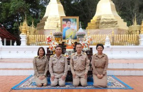 รูปภาพ : มทร.ล้านนา เชียงราย ร่วมพิธีเจริญพระพุทธมนต์ถวายพระพรชัยมงคลแด่ สมเด็จเจ้าฟ้าฯ กรมหลวงราชสาริณีสิริพัชร มหาวัชรราชธิดา