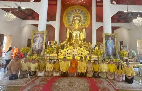 รูปภาพ : มทร.ล้านนา ร่วมพิธีเจริญพระพุทธมนต์เฉลิมพระเกียรติถวายพระพรชัยมงคลแด่พระบาทสมเด็จพระเจ้าอยู่หัว เนื่องในโอกาสวันเฉลิมพระชนมพรรษา 6 รอบ 28 กรกฎาคม 2567