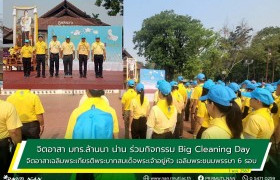 รูปภาพ : จิตอาสา มทร.ล้านนา น่าน ร่วมกิจกรรม Big Cleaning Day จิตอาสาเฉลิมพระเกียรติพระบาทสมเด็จพระเจ้าอยู่หัว เนื่องในโอกาสพระราชพิธีมหามงคลเฉลิมพระชนมพรรษา 6 รอบ 28 กรกฎาคม 2567