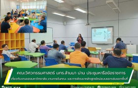 รูปภาพ : คณะวิศวกรรมศาสตร์ มทร.ล้านนา น่าน ประชุมหารือข้อราชการเกี่ยวกับงานของมหาวิทยาลัยฯ , งานภายในคณะ และการพัฒนาหลักสูตรใหม่แบบแยกเล่มแยกพื้นที่