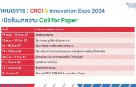 รูปภาพ : กำกนดการการจัดงาน CRCI 2024