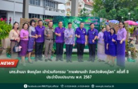 รูปภาพ : มทร.ล้านนา พิษณุโลก เข้าร่วมกิจกรรม “กาแฟยามเช้า จังหวัดพิษณุโลก” ครั้งที่ 8 ประจำปีงบประมาณ พ.ศ. 2567