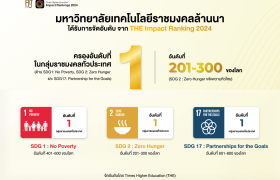 รูปภาพ : มทร. ล้านนา ผงาดบนเวที ❝THE Impact Rankings 2024❞ ครองอันดับ 1 ในกลุ่มราชมงคลทั่วประเทศ 