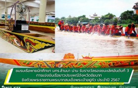 รูปภาพ : ชมรมเรือพายนักศึกษา สโมสรนักศึกษา มทร.ล้านนา น่าน และศิษย์เก่า เยาวชน ร่วมการแข่งขันเรือยาวประเพณีจังหวัดชัยนาท ชิงถ้วยพระราชทานพระบาทสมเด็จพระเจ้าอยู่หัว ประจำปี 2567