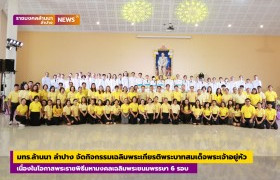 รูปภาพ : มทร.ล้านนา ลำปาง จัดกิจกรรมเฉลิมพระเกียรติพระบาทสมเด็จพระเจ้าอยู่หัว เนื่องในโอกาสพระราชพิธีมหามงคลเฉลิมพระชนมพรรษา 6 รอบ