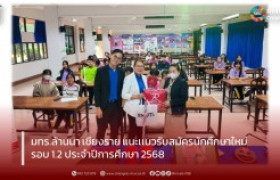 รูปภาพ : มทร.ล้านนา เชียงราย แนะเเนวรับสมัครนักศึกษาใหม่รอบ 1.2 ประจำปีการศึกษา 2568