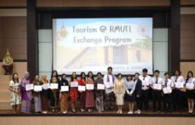 รูปภาพ : หลักสูตรการท่องเที่ยวและการบริการ จัดโครงการ Tourism @ RMUTL Exchange Program