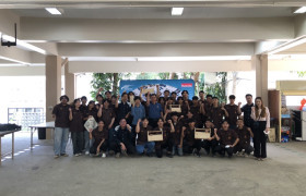 รูปภาพ : Makita Thailand จัดอบรมการใช้เครื่องมืองานไม้ ในวิชา Civil Engineering Workshop