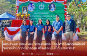 รูปภาพ : งานบริการวิชาการและงานวิจัย คลินิกเทคโนโลยี มทร.ล้านนา เชียงราย เข้าร่วมกิจกรรมโครงการจังหวัดเคลื่อนที่ หน่วยบำบัดทุกข์ บำรุงสุข สร้างรอยยิ้มให้กับประชาชน