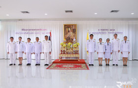 รูปภาพ : มทร.ล้านนา ตาก ร่วมพิธีลงนามถวายพระพรชัยมงคล เนื่องในวันฉัตรมงคล ประจำปี 2568 เพื่อแสดงความจงรักภักดี และสำนึกในพระมหากรุณาธิคุณของพระบาทสมเด็จพระเจ้าอยู่หัว