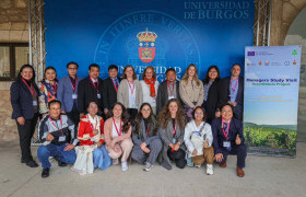 รูปภาพ : The University of Burgos welcomes university professors from Vietnam, Thailand, and Finland as part of the European project 