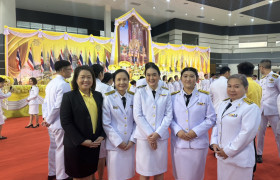 รูปภาพ : มทร.ล้านนา ร่วมพิธีเนื่องในวันฉัตรมงคลและวันที่ระลึกถึงพระราชพิธีบรมราชาภิเษก ประจำปี 2568
