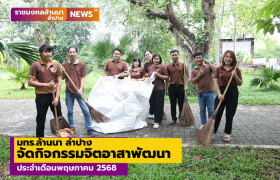รูปภาพ : มทร.ล้านนา ลำปาง จัดกิจกรรมจิตอาสาพัฒนาประจำเดือนพฤษภาคม 2568