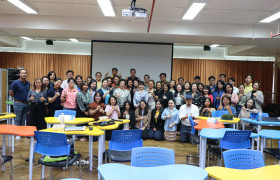รูปภาพ : คณะบริหารธุรกิจและศิลปศาสตร์ ได้จัดอบรมสัมนาเชิงปฏิบัติการ แนวทางการเขียนรายงานประเมินตนเองระดับหลักสูตร ตามเกณฑ์ AUN-QA Version 4.0