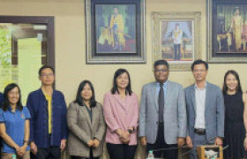รูปภาพ : การประชุมร่วมกับผู้แทนจาก Asian Institute of Technology (AIT)