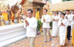 รูปภาพ : มทร.ล้านนา เข้าร่วมพิธีเวียนเทียน เนื่องในเทศกาลวันอาสาฬหบูชาและวันเข้าพรรษา ประจำปี พ.ศ. 2568 จังหวัดเชียงใหม่
