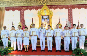 รูปภาพ :  มทร.ล้านนา เข้ารับพระราชทานสิ่งของในกิจกรรม “ปูทาง สู่การตื่นรู้ ธรรมนาวา วัง” รุ่นที่ 4  