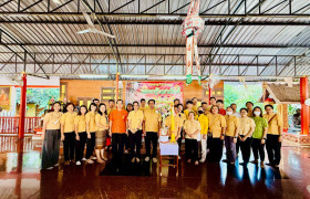 รูปภาพ : คณะวิทยาศาสตร์ฯ มทร.ล้านนา ตาก เข้าร่วมกิจกรรมถวายเทียนพรรษา ประจำปี 2568  สืบสานพุทธประเพณีเข้าพรรษา