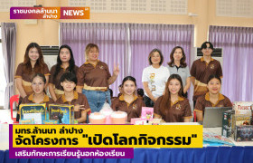 รูปภาพ : มทร.ล้านนา ลำปาง จัดโครงการ เปิดโลกกิจกรรม เสริมทักษะการเรียนรู้นอกห้องเรียน