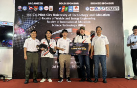รูปภาพ : นศ.วิศวกรรมเครื่องกล มทร.ล้านนา คว้ารางวัลเวทีนานาชาติ “International Smart EV Racing 2025” ที่เวียดนาม