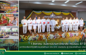 รูปภาพ : 1 สิงหาคม วันสถาปนามหาวิทยาลัยฯ ครบรอบ 87 ปี มหาวิทยาลัยเทคโนโลยีราชมงคลล้านนา น่าน (จาก เกษตรน่าน สู่ ราชมงคลล้านนา น่าน)
