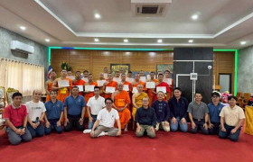 รูปภาพ : มทร.ล้านนา มอบประกาศนียบัตร “หลักสูตรนวกัมมิกะ” พัฒนาทักษะช่างสามเณร สู่การเรียนรู้เชิงวิทยาศาสตร์และเทคโนโลยี