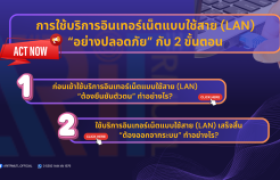 รูปภาพ : คู่มือการใช้งาน Verify LAN Internet