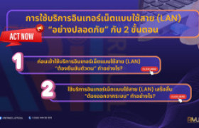 รูปภาพ : คู่มือการยืนยันตัวตนก่อนเข้าใช้บริการอินเทอร์เน็ตแบบใช้สาย (LAN)