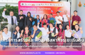 รูปภาพ : UBI RMUTL ร่วมกิจกรรมติดตามผลผู้ประกอบการเครือข่ายภาคเหนือตอนบน พร้อมเสริมแกร่งด้วยคำปรึกษาจากผู้เชี่ยวชาญ